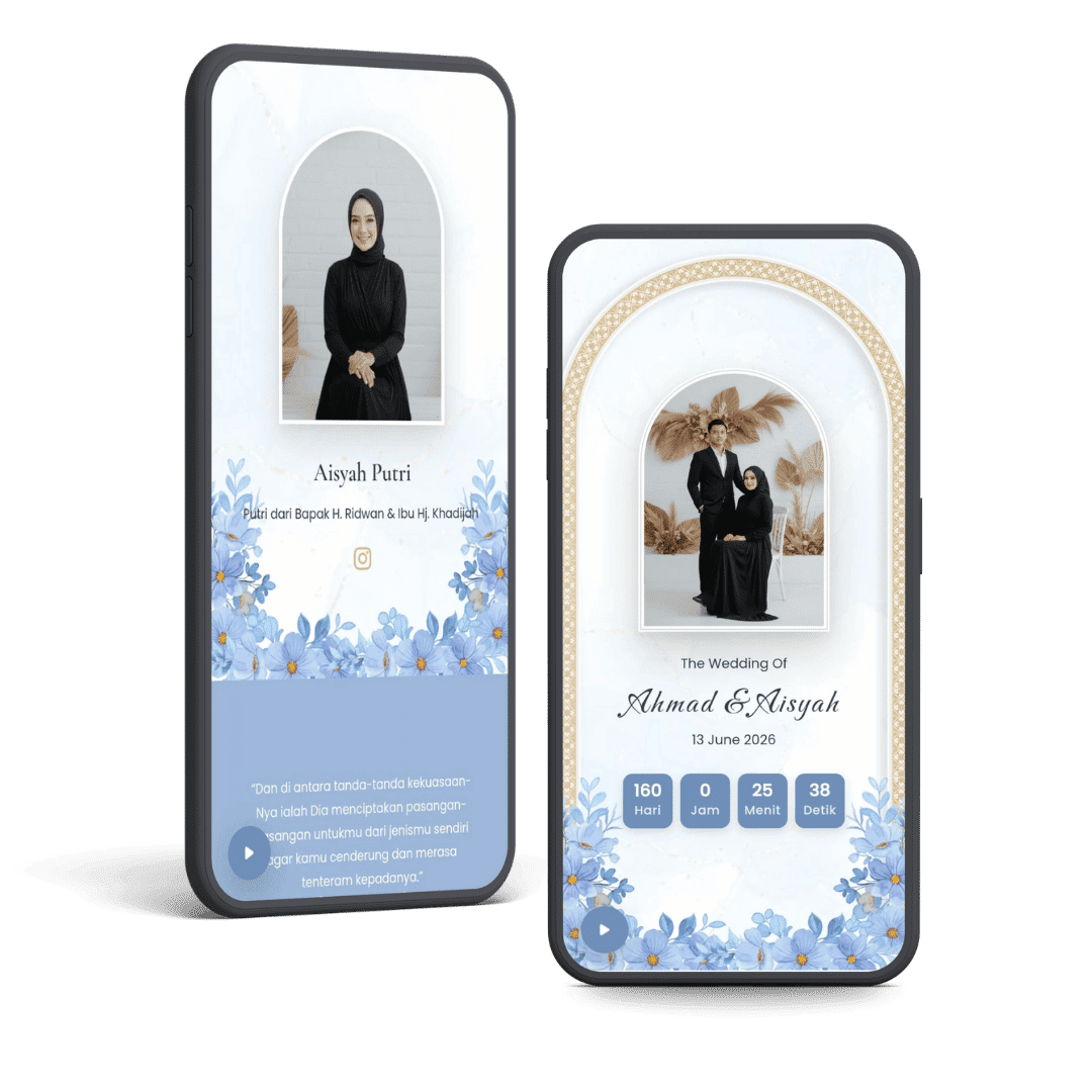 Contoh undangan digital MomenLink